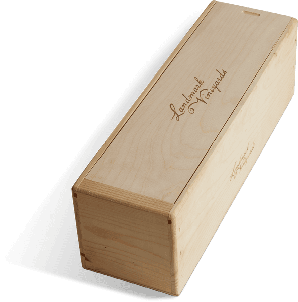 Landmark 1-Bottle Wood Box